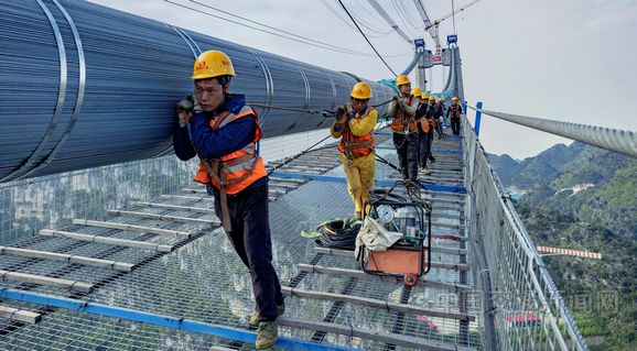 花江峽谷大橋進入調試工作階段