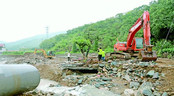 山東全力搶通受損道路